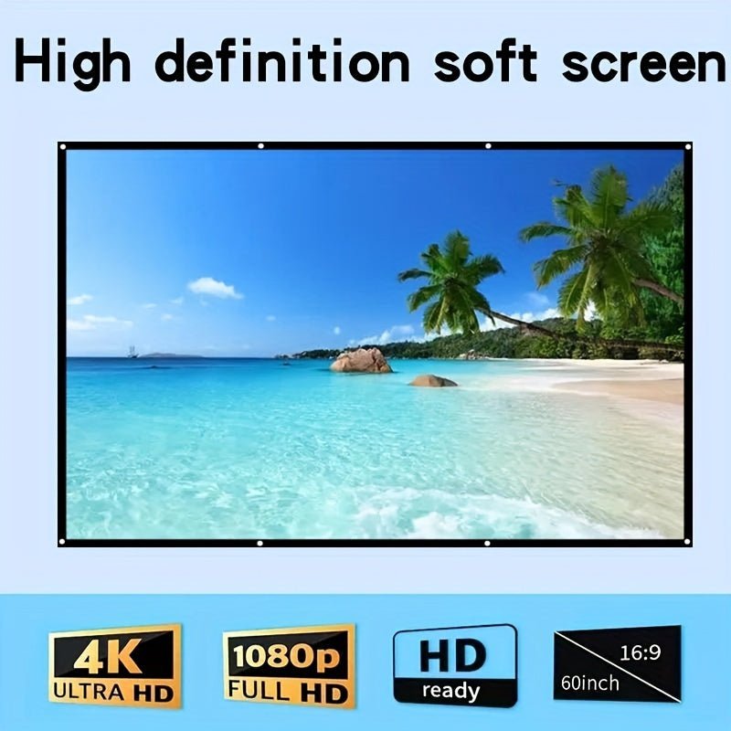 Outdoor Portable Movie Curtain - ShopSmart