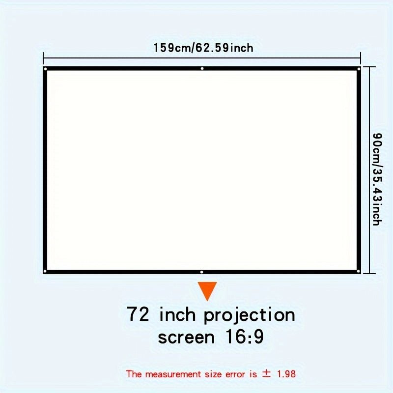 Outdoor Portable Movie Curtain - ShopSmart