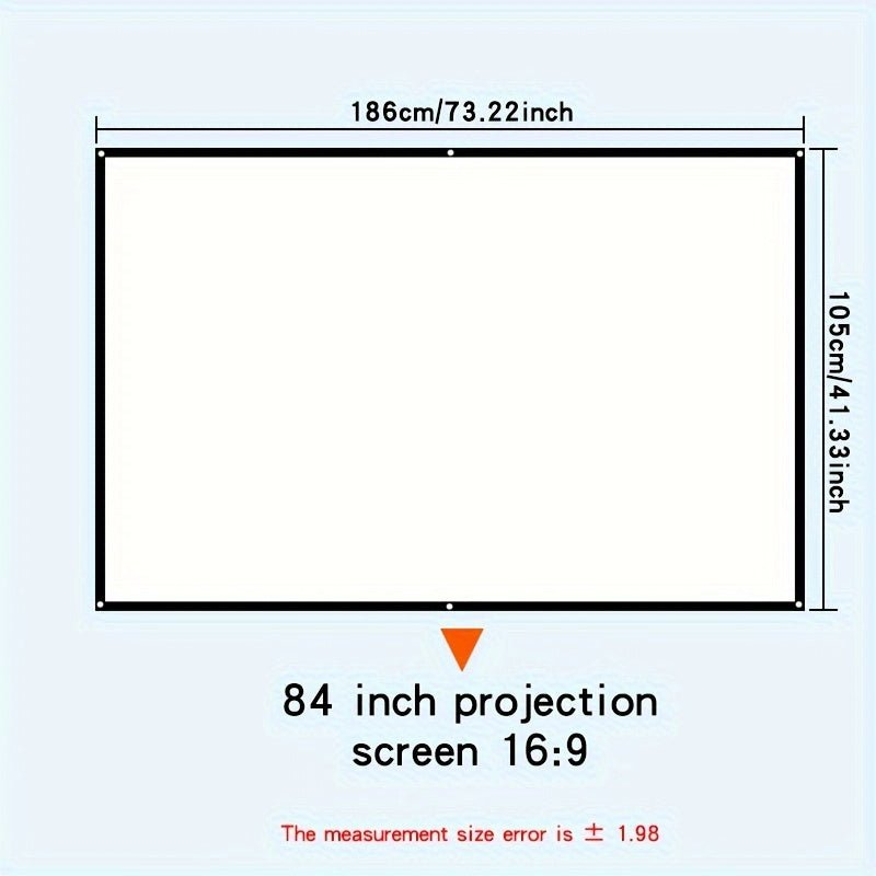 Outdoor Portable Movie Curtain - ShopSmart